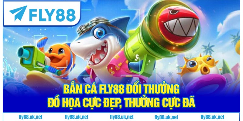 Giao diện game bắn cá Fly88 2025 có gì đặc biệt